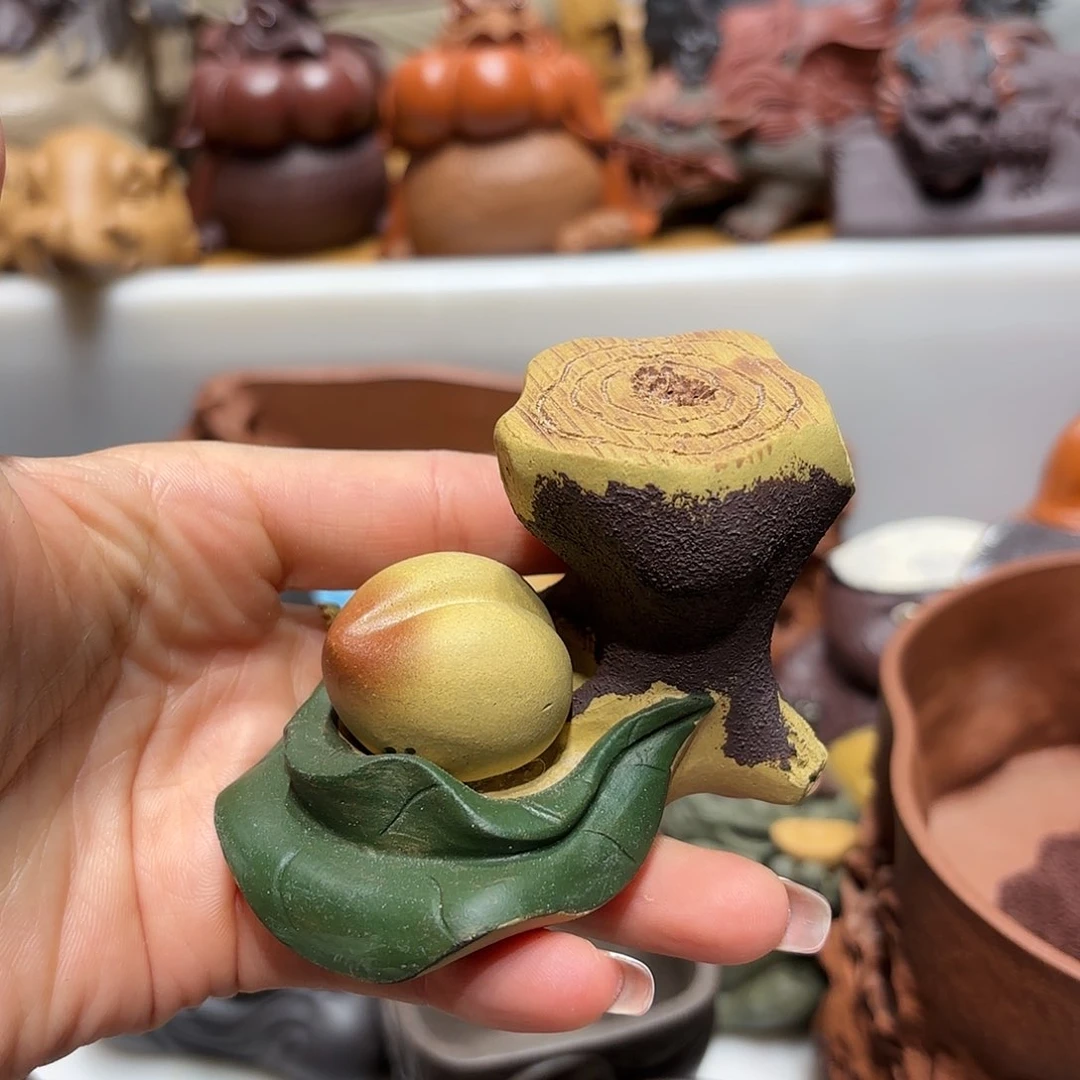 紫砂茶宠微瑕尾货听清再拍