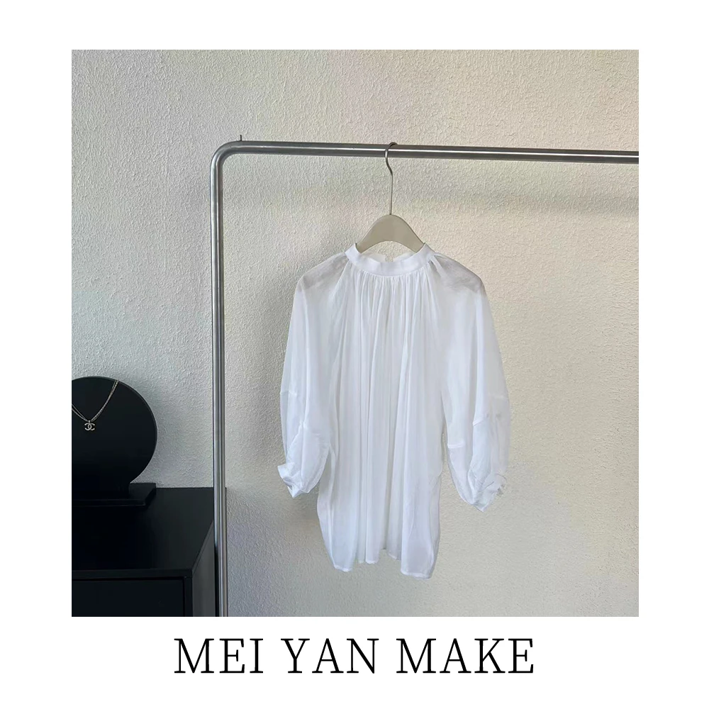 欧货休闲女夏季薄款长袖防晒衬衫时尚气质614-1350