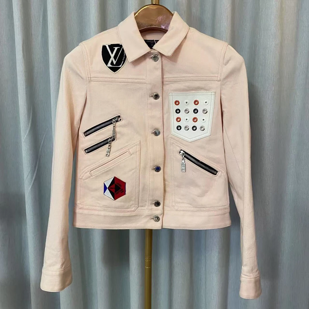 95新 LouisVuitton/路易威登 Y/路易威登粉色外套/36码/1480028