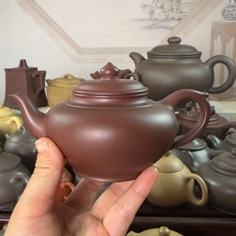茶壶紫砂底槽清料220c c