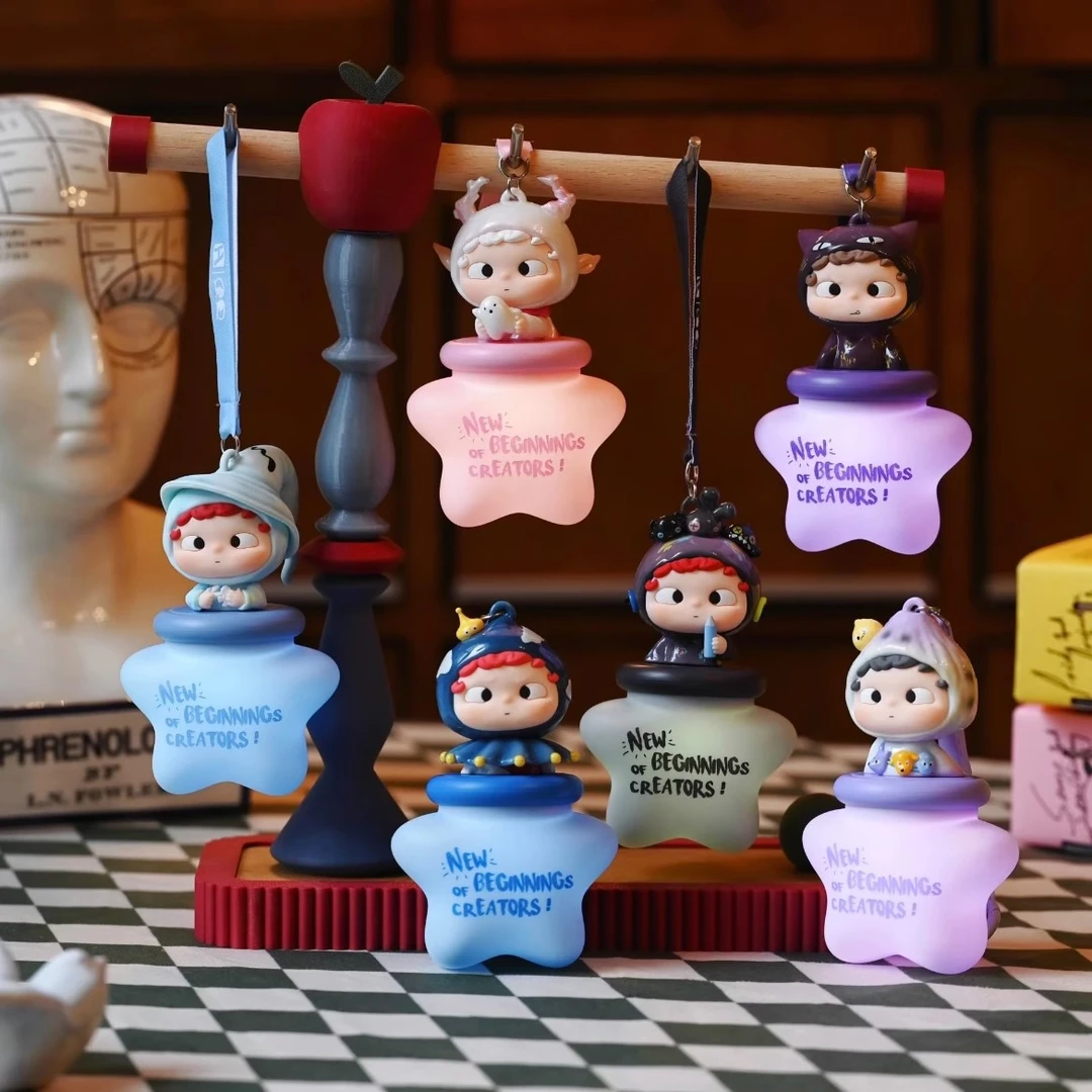 Heyone黑玩哦崽OZAI造物第七章系列发光小夜灯挂件潮玩盲盒玩具