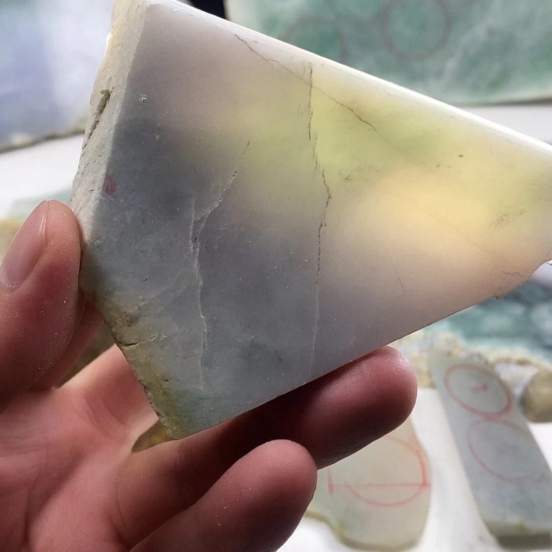 翡翠散珠天然缅甸翡翠a货