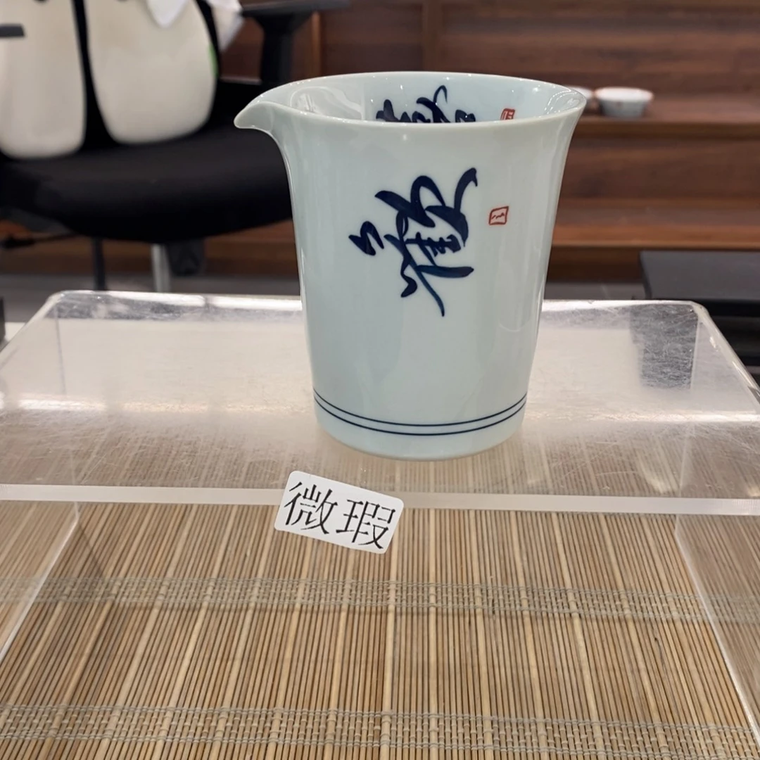 釉下彩老陶泥手工绘制