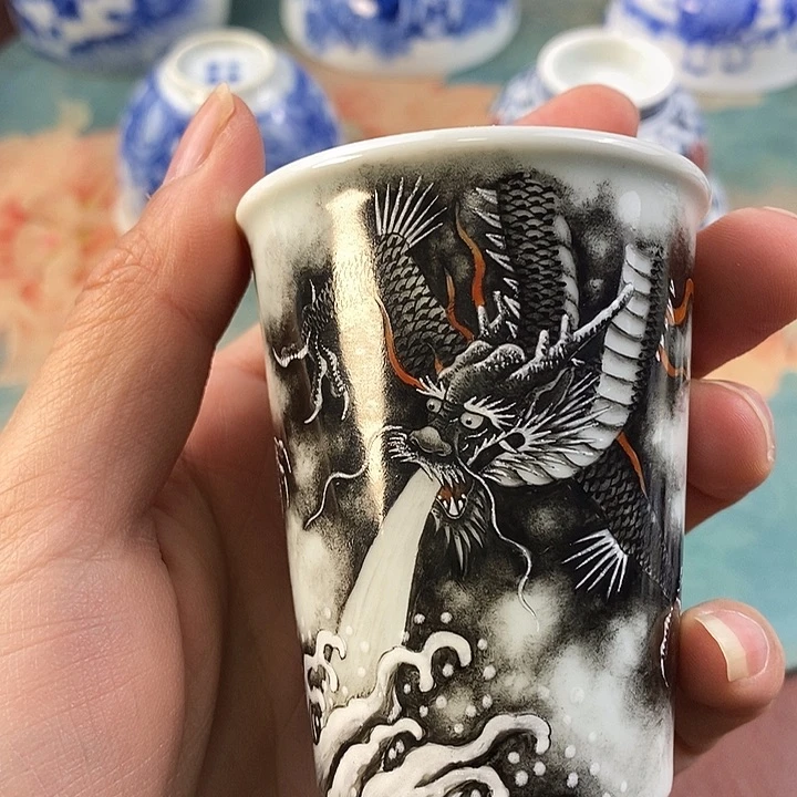 杯现代景德镇全手工全手绘茶具1688888