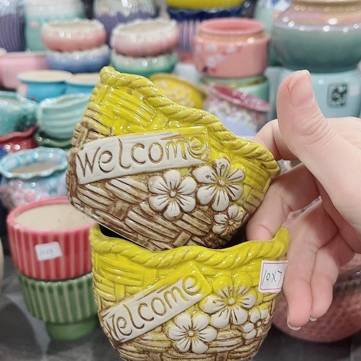 多肉花盆满10元包邮