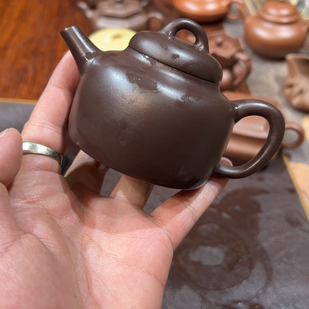 紫砂茶壶?****a精工手工紫砂壶