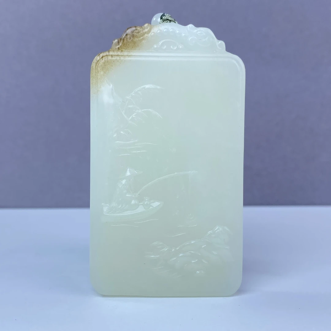 A108 和田玉万法归一子纲牌