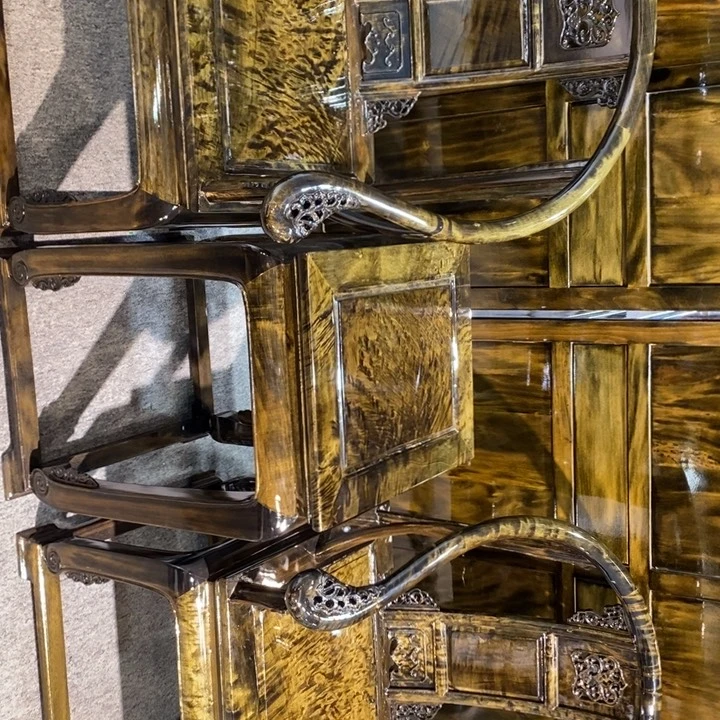 楠木皇宫椅三件套