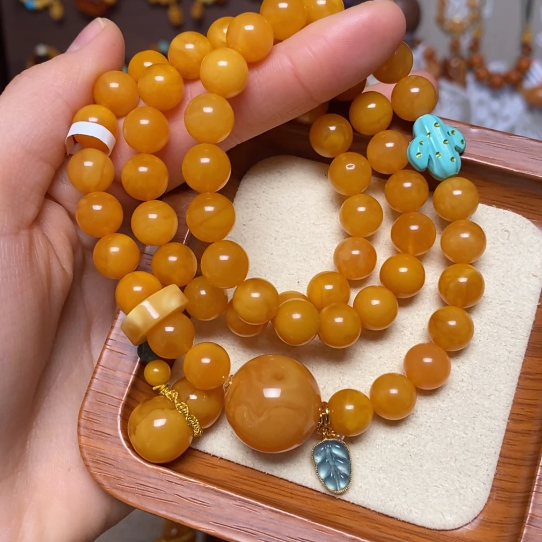 【闪购商品】手链蜜蜡未镶嵌手串