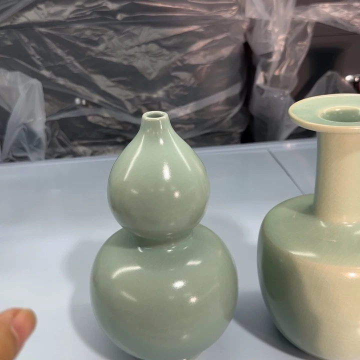 微瑕全手仿古葫芦瓶