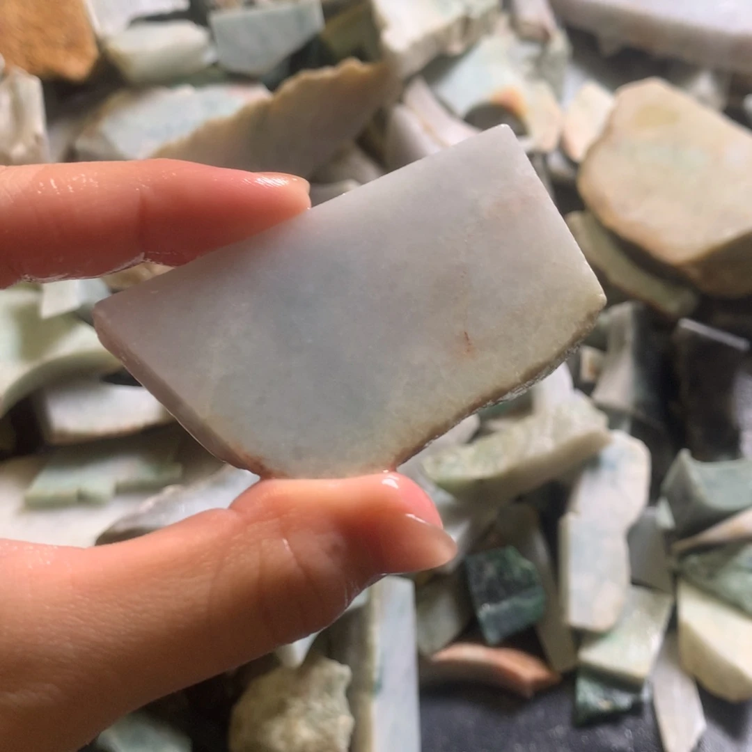 翡翠颈饰未镶嵌缅甸翡翠