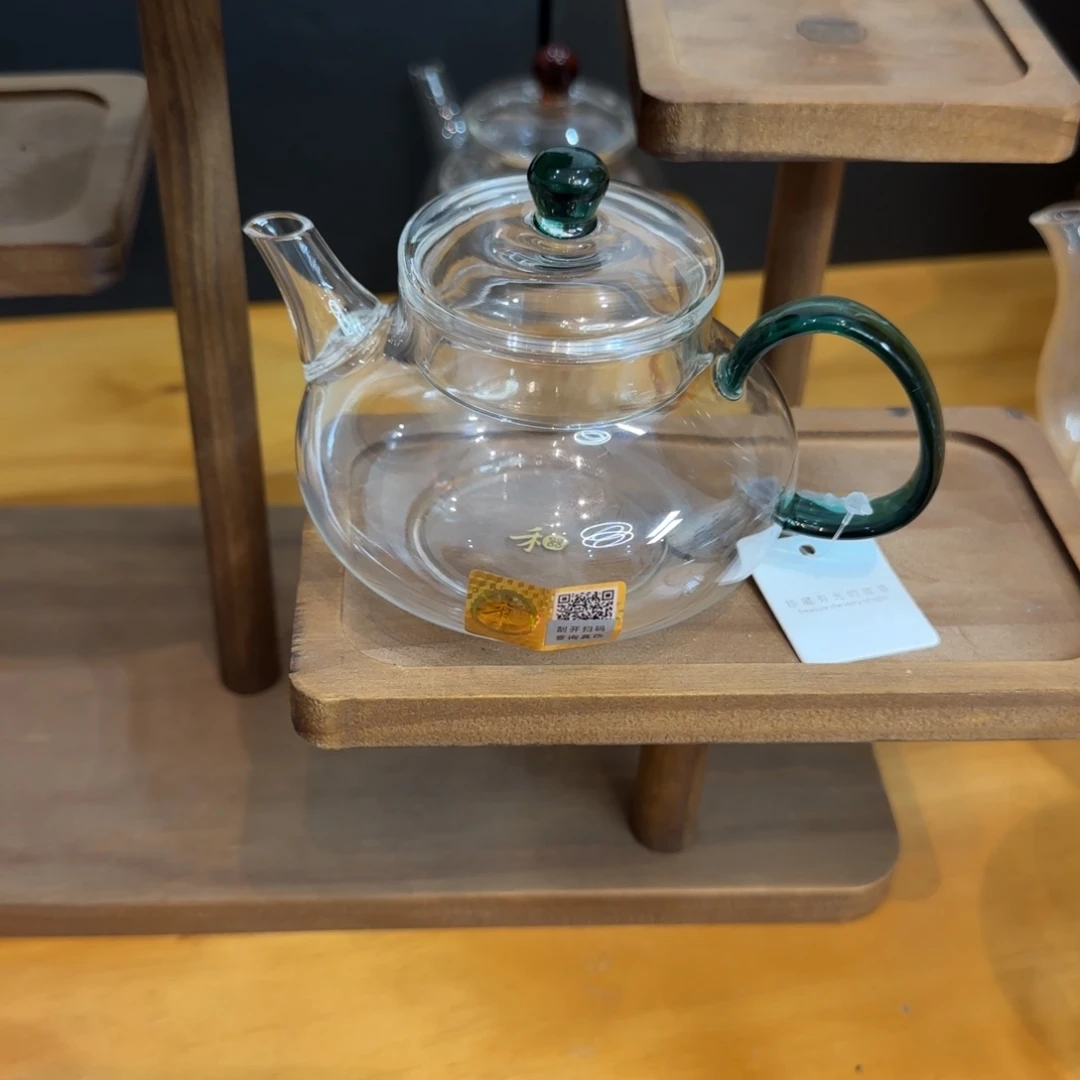 吉***祥禾器瑾玉壶墨绿色