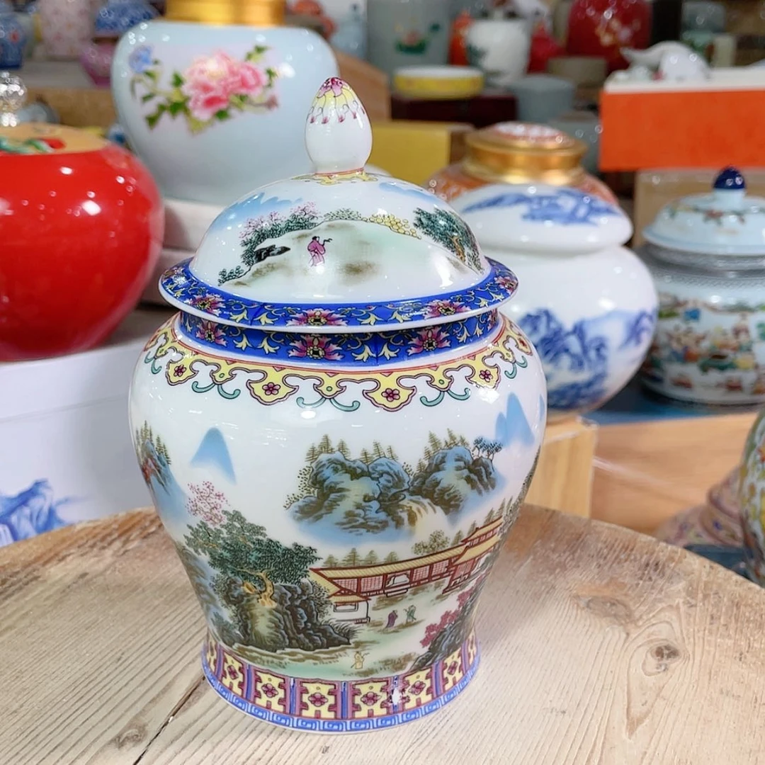 【闪购商品】罐陶瓷茶叶罐密封罐