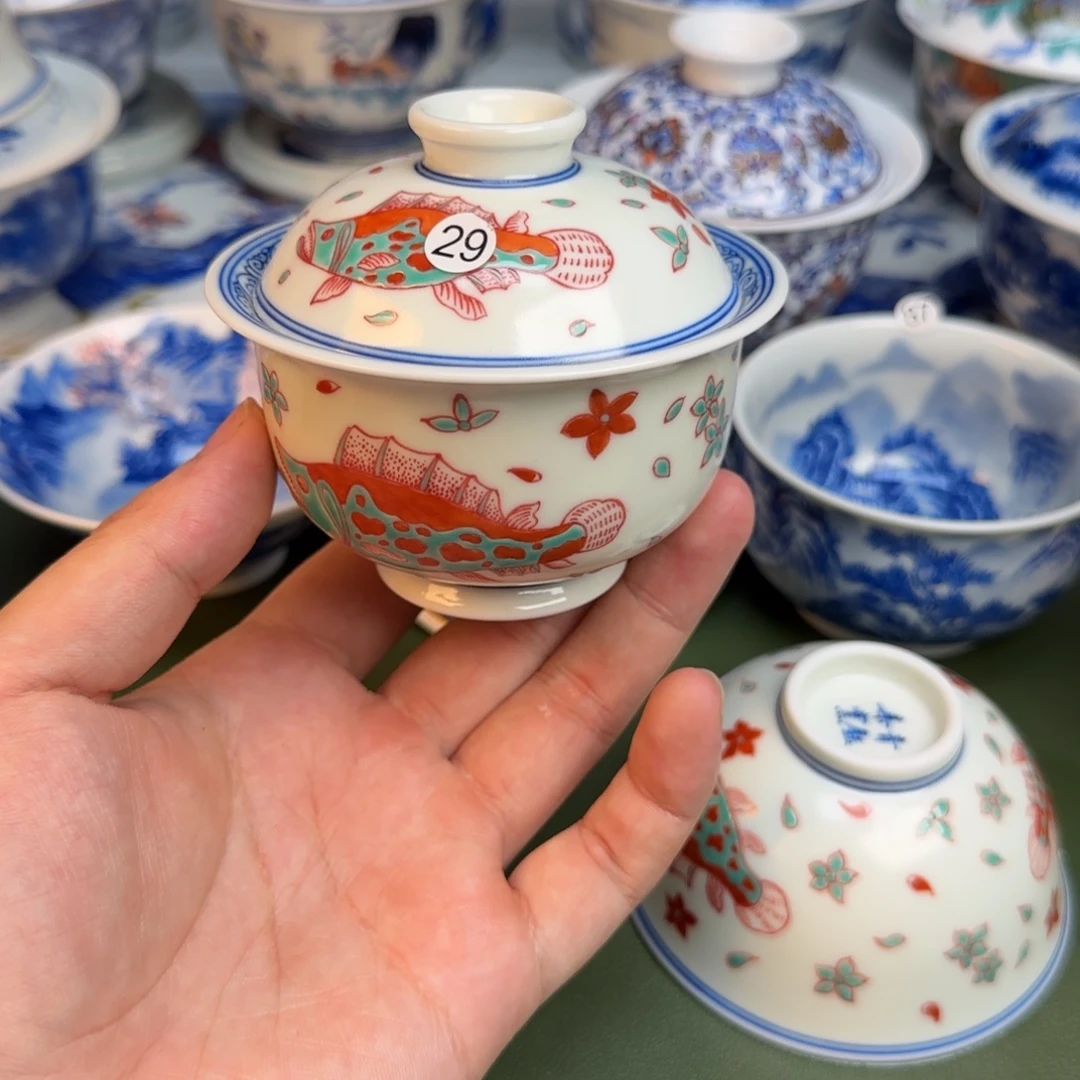 彦祖纯手工手工手绘茶具29