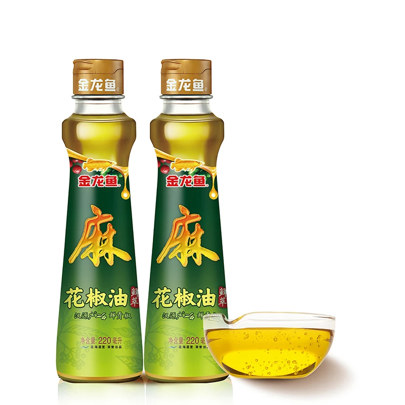 【金龙鱼】鲜萃花椒油220ml×2瓶