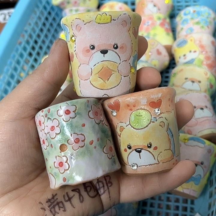 D***R手工制作多肉花盆