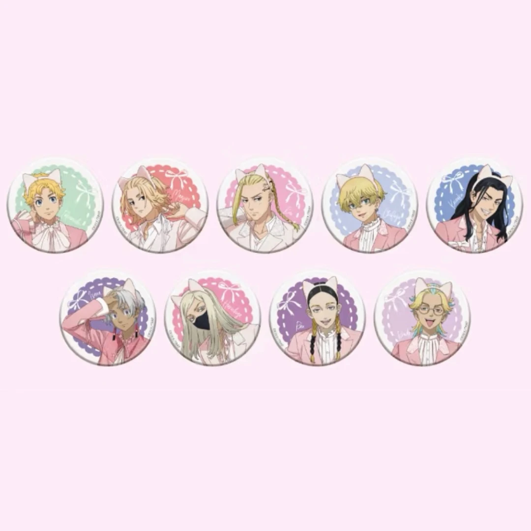 【日谷】东京复仇者 南家糖场贩 情人节吧唧徽章/透卡（散池）