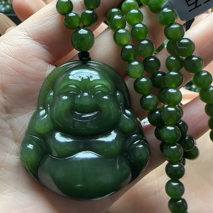 和田玉（碧玉）吊坠未镶嵌