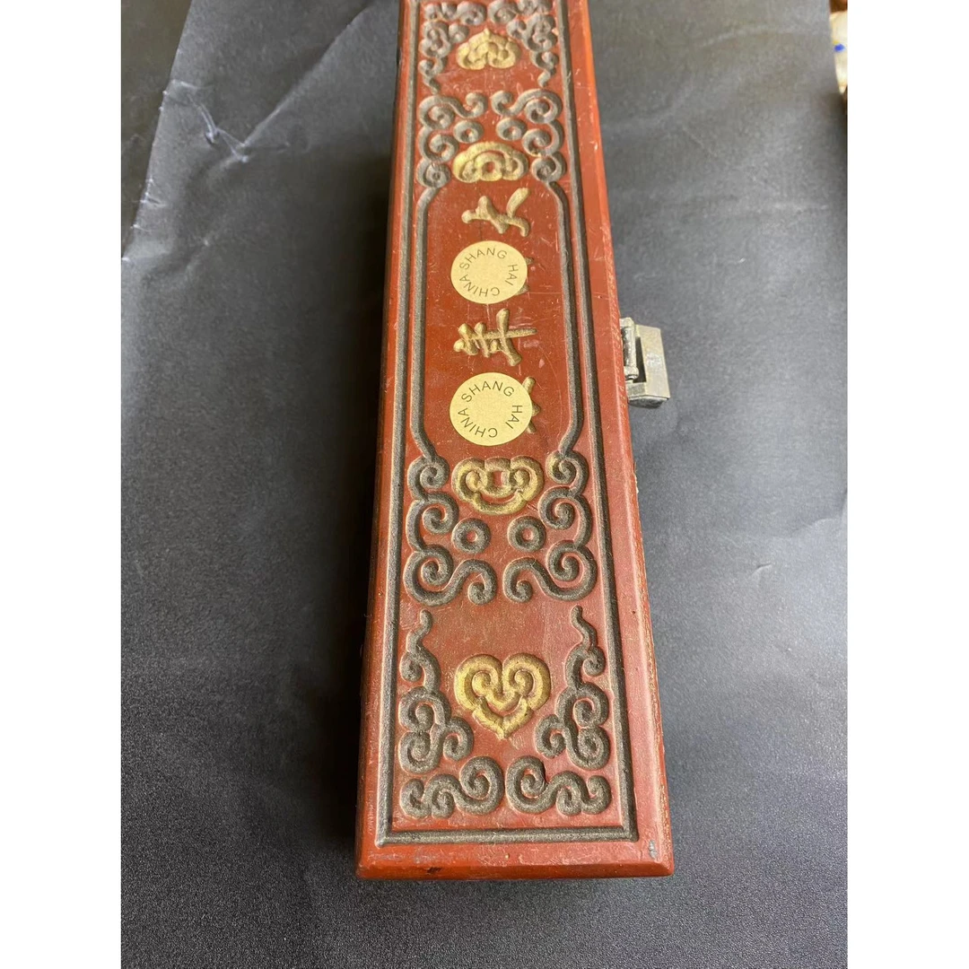 雕刻木盒摆件（金三甄选）