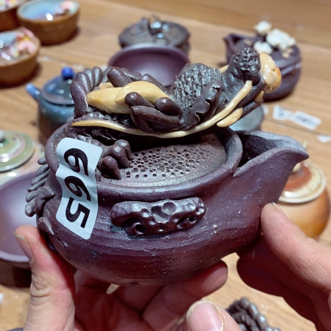 柴烧茶具陶瓷杯子