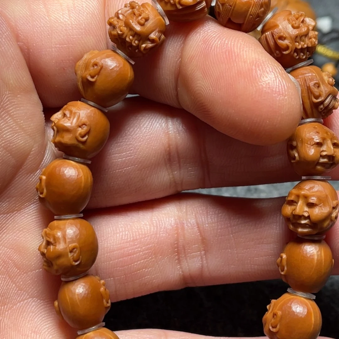 橄榄核手串/手链明****十八罗汉