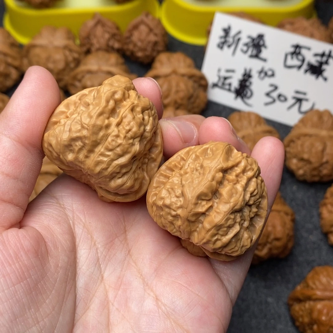 文玩核桃把件无*蛤蟆36