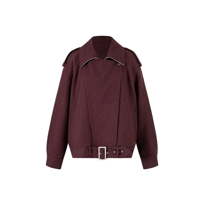 2025新款酒心红茶外套短款