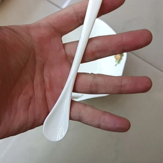 卡***卡纯白咖啡勺30个骨质瓷