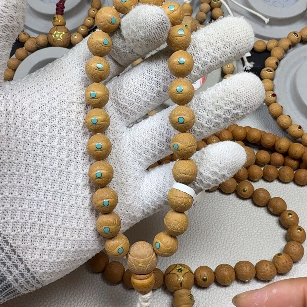 凤眼菩提吊坠11.5mm凤眼手串蓝钉