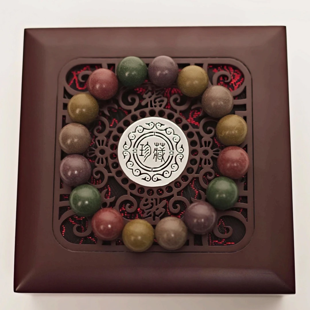 【中药手串】非遗工艺五行合香珠手串古法纯天然香安神助眠手工佛珠