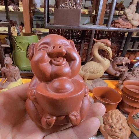 茶宠紫砂宜兴紫砂