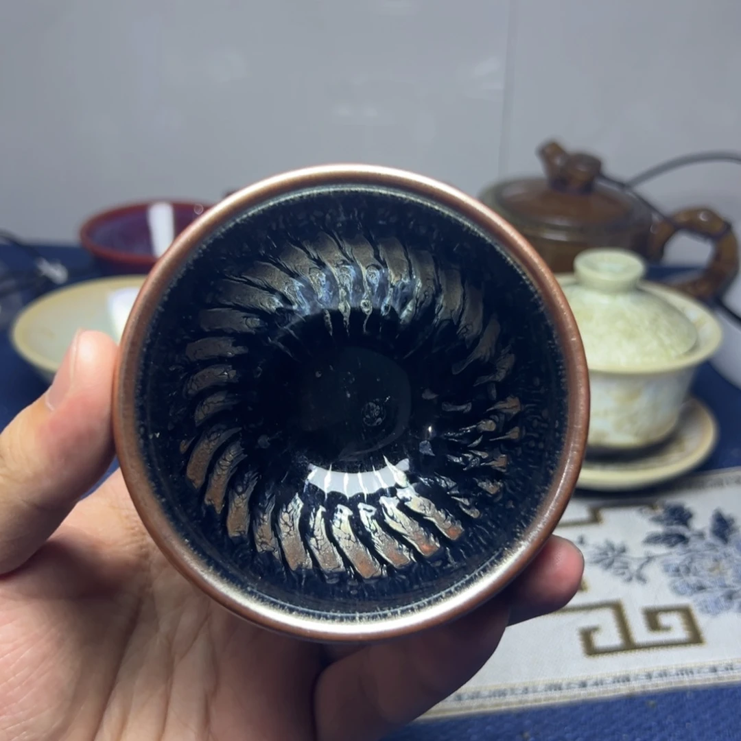 建阳建盏喝茶主人杯