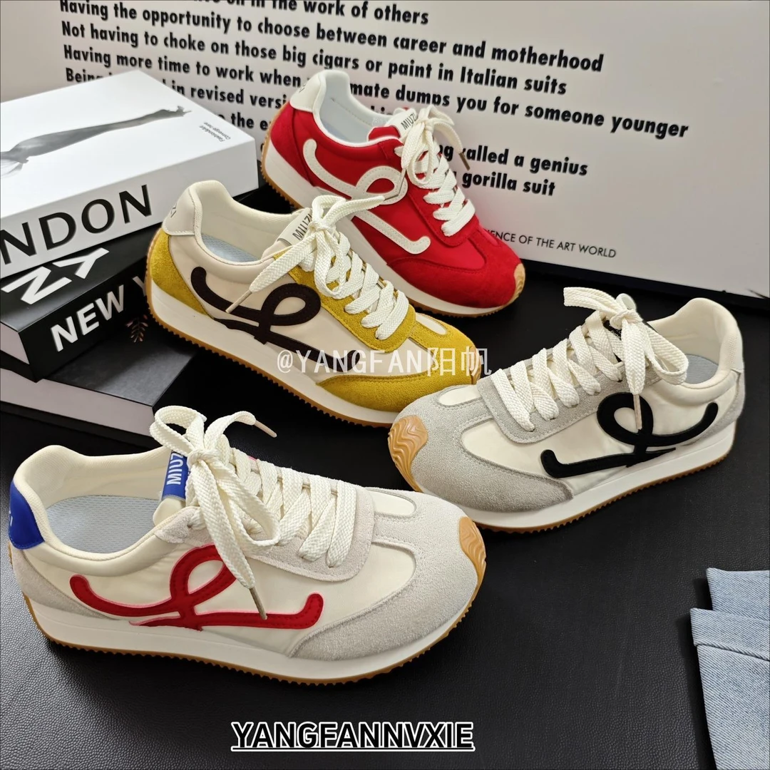 YANGFAN阳帆2025秋季新款阿甘鞋女学生百搭鞋子爆款运动休闲鞋潮