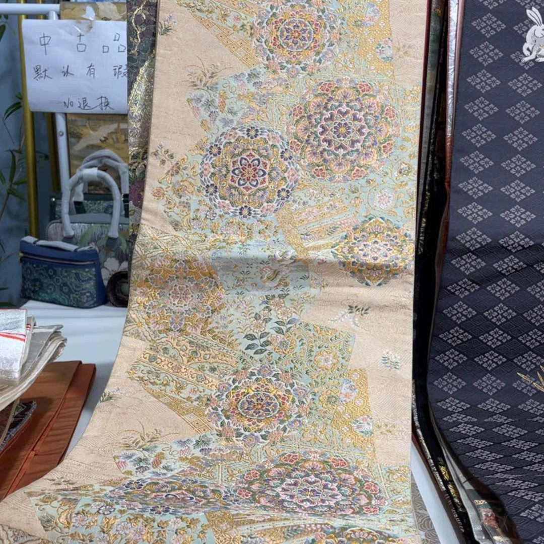陶瓷织锦工艺宝相花