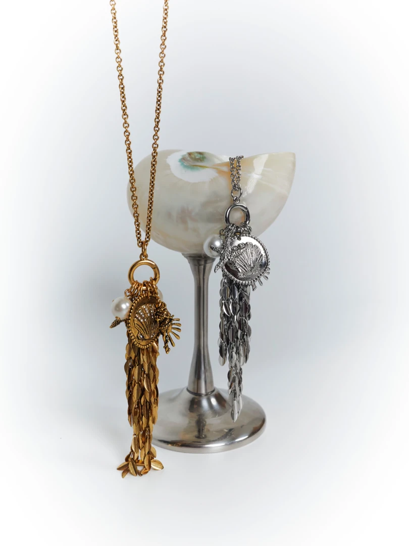 铜合金项链 SOUL HUG25新品流苏项链 057