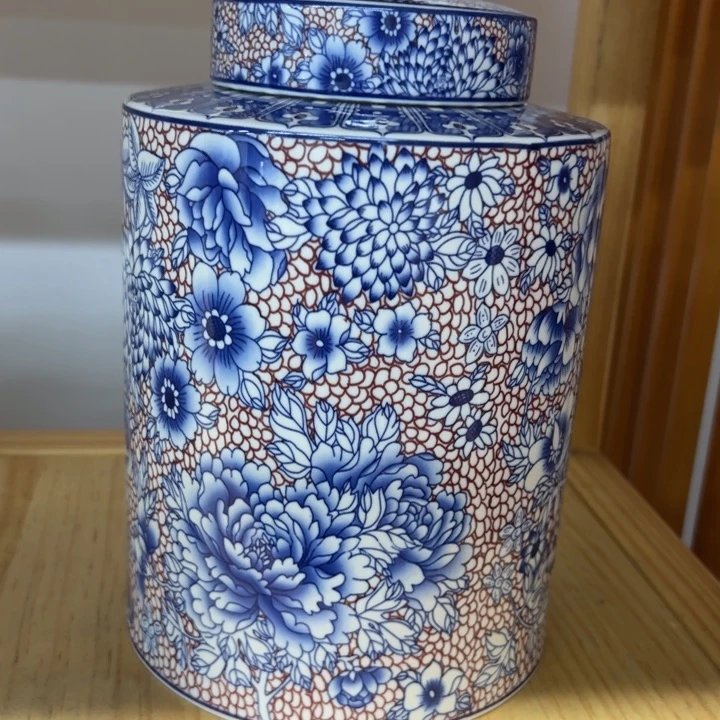 高端陶瓷茶叶密封罐