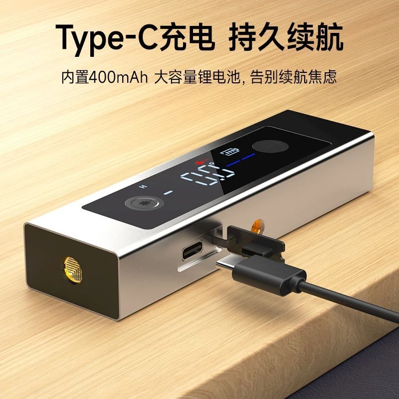 德力西电气新款激光投线角度仪智能水平尺精准激光倾角高精度数显