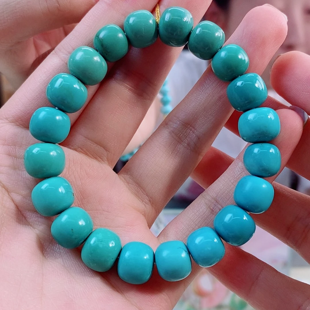 未镶嵌绿松石珠宝奇石11mm+