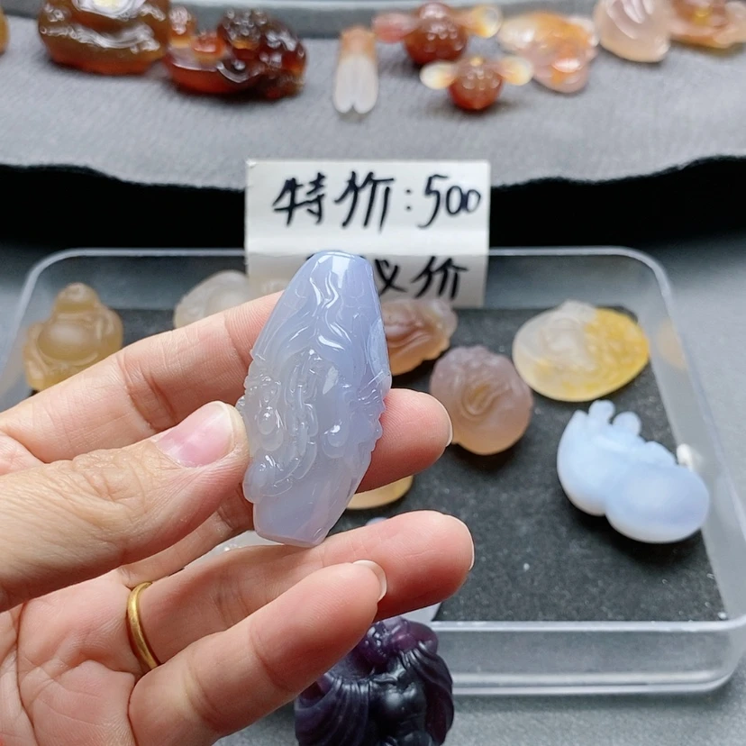 【闪购商品】未镶嵌吊坠定制玛瑙