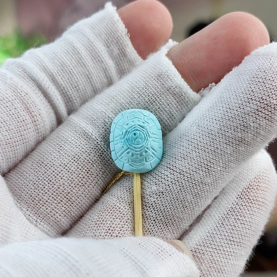 绿松石珠宝奇石未镶嵌