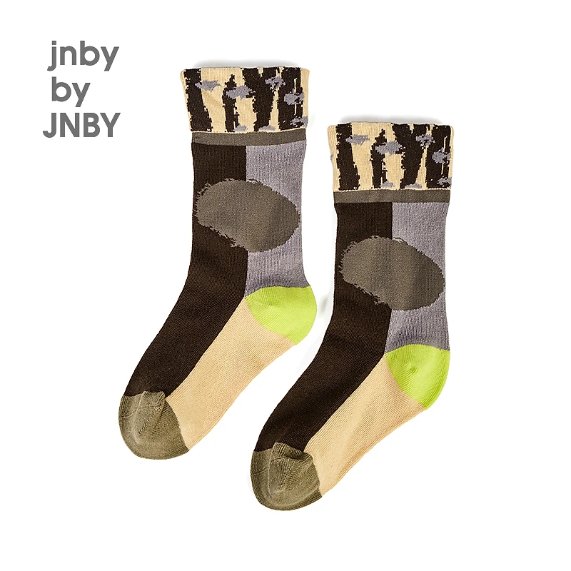 新款江南布衣童装袜子低筒袜趣味25春男女童6P2N13340