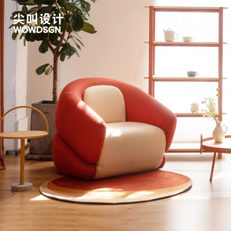 尖叫设计 大福单人沙发床客厅多功能可折叠两用小户型轻奢网红ins