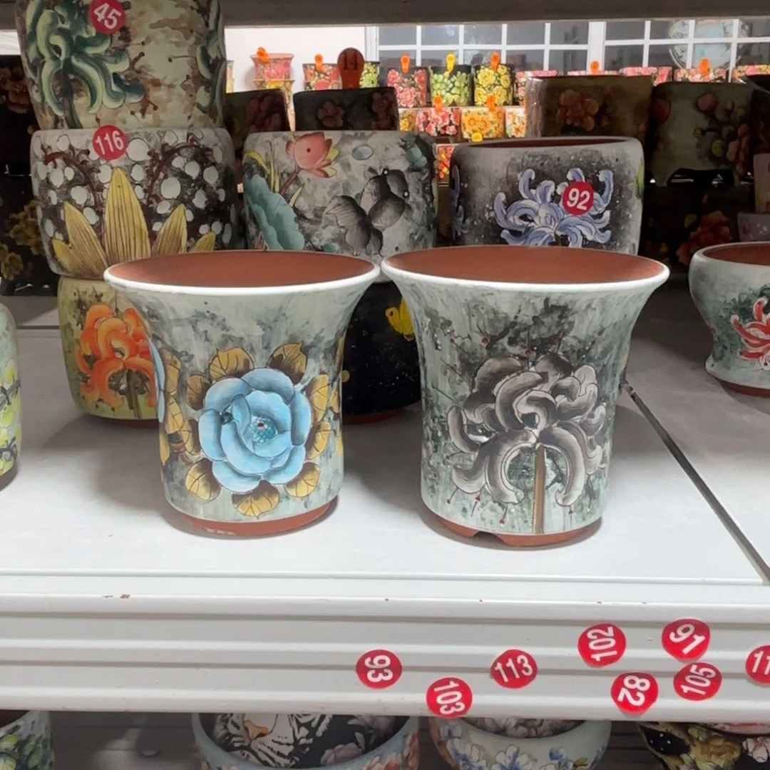 景德镇手绘花盆陶瓷12/12