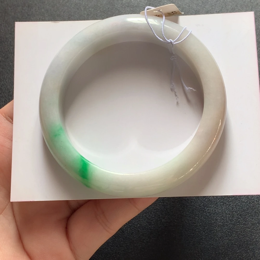 翡翠未镶嵌手镯强推1号52.8-11.5-8.6