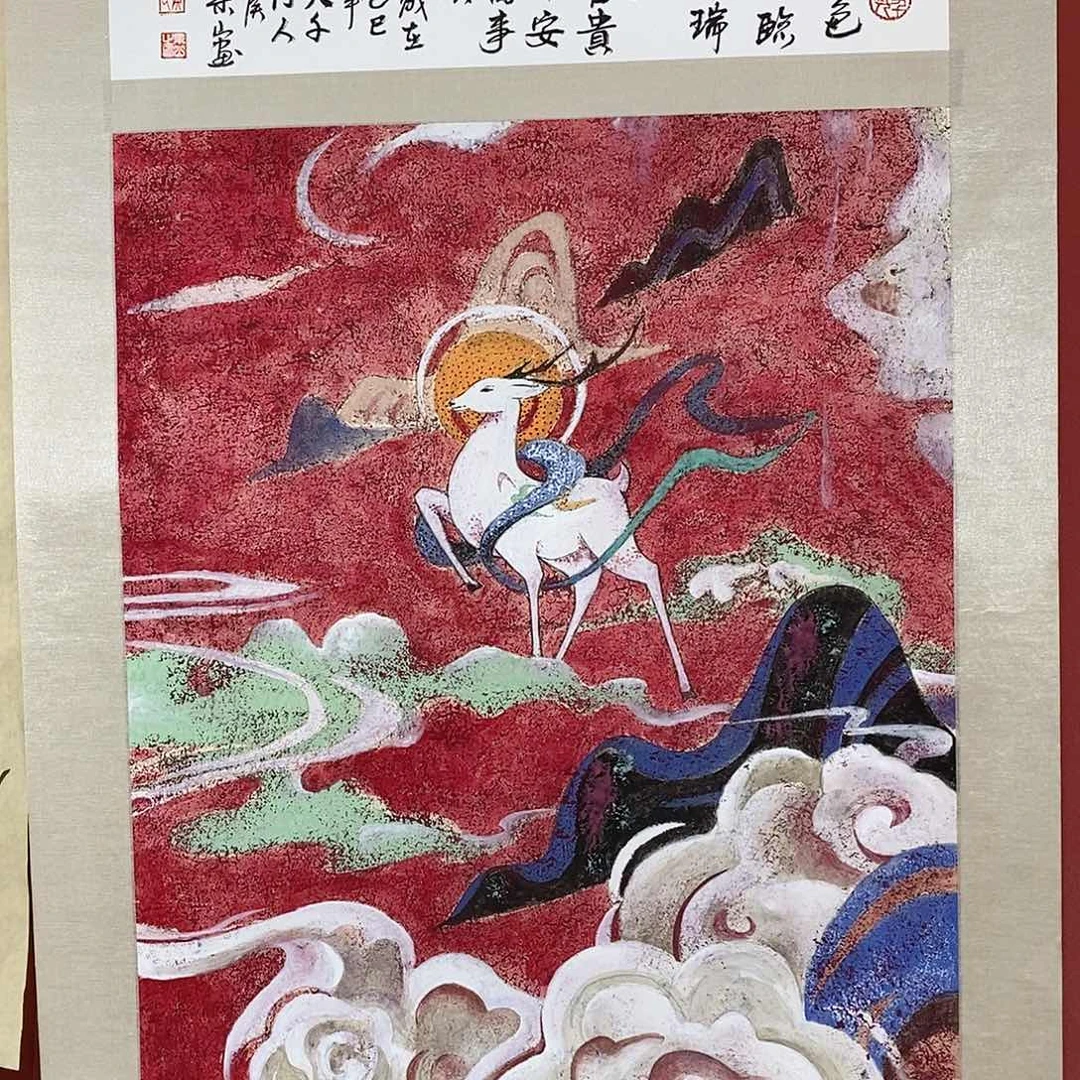 国画大风堂嫡传-侯果山老师作品路