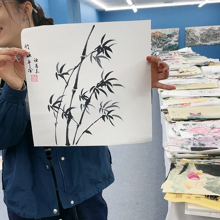 国画纯手绘国画作品鉴赏
