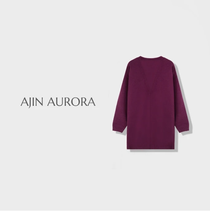 730638【心动赴约】简约ins复古慵懒设计感针织开衫A1