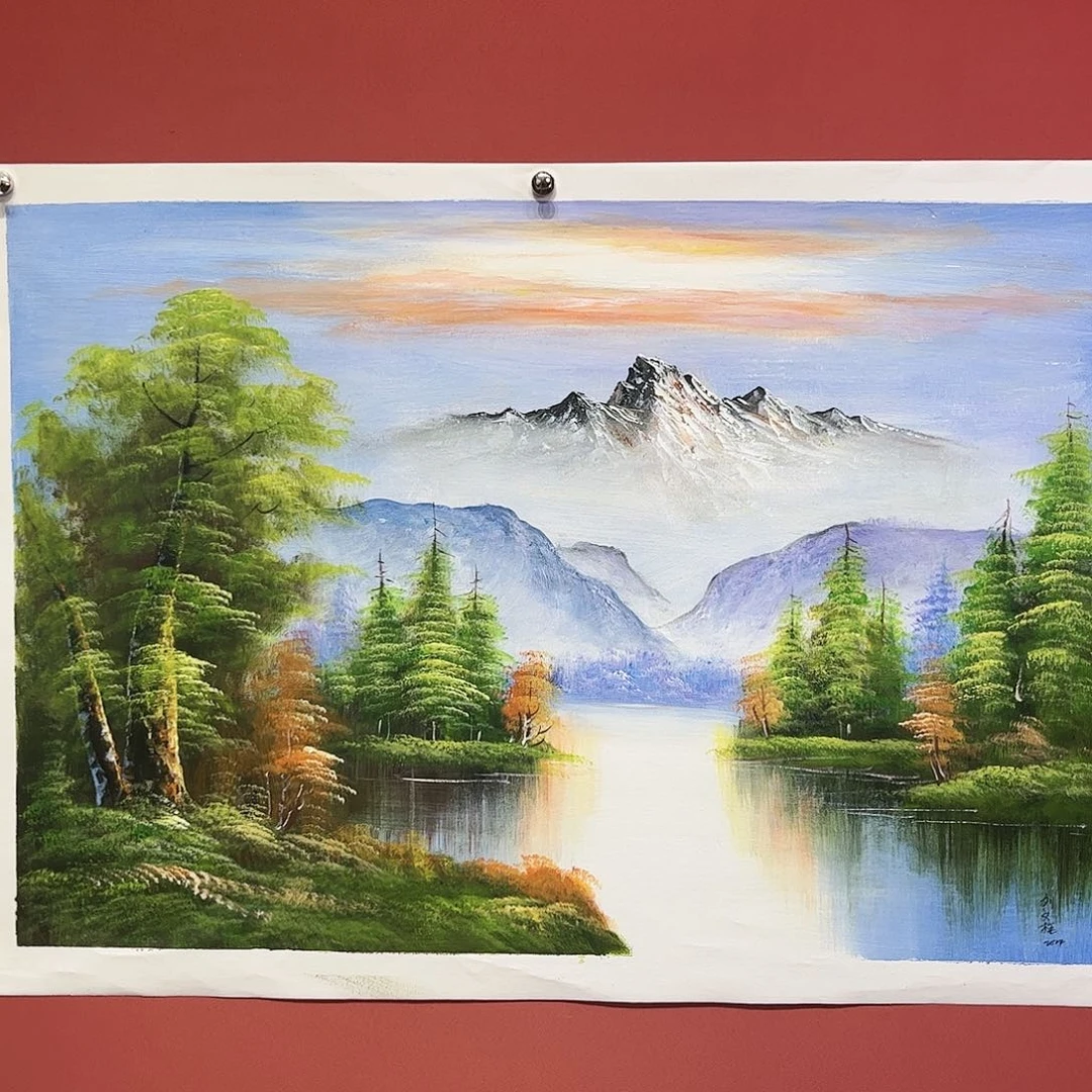 油画刘文桂油画作品