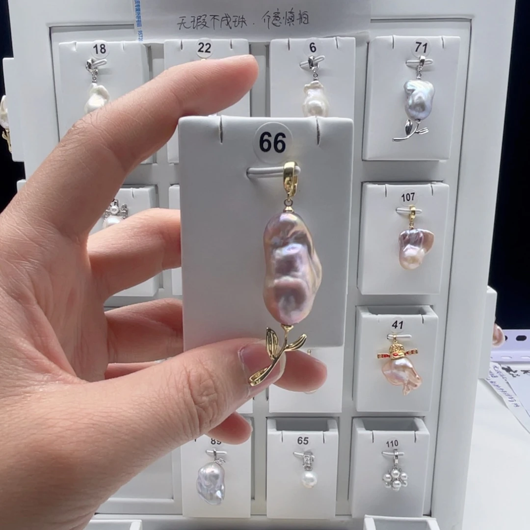 淡水珍珠颈饰合金