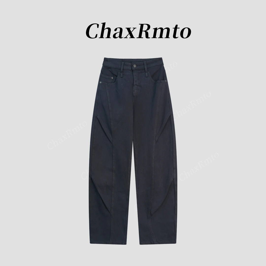 ChaxRmto斯斯25冬款“秋冬神裤”四面弹加绒厚款弯刀休闲裤TX1276